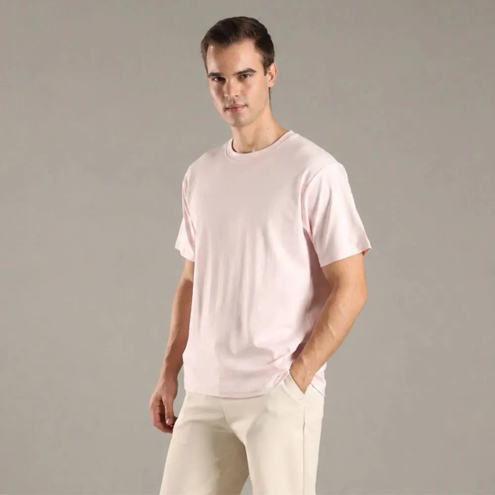 Petal Pink Organic Cotton Tee