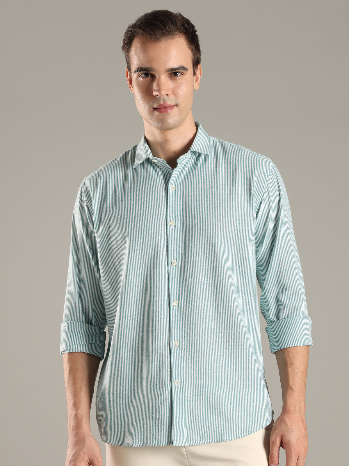 Mint Stripes Shirt
