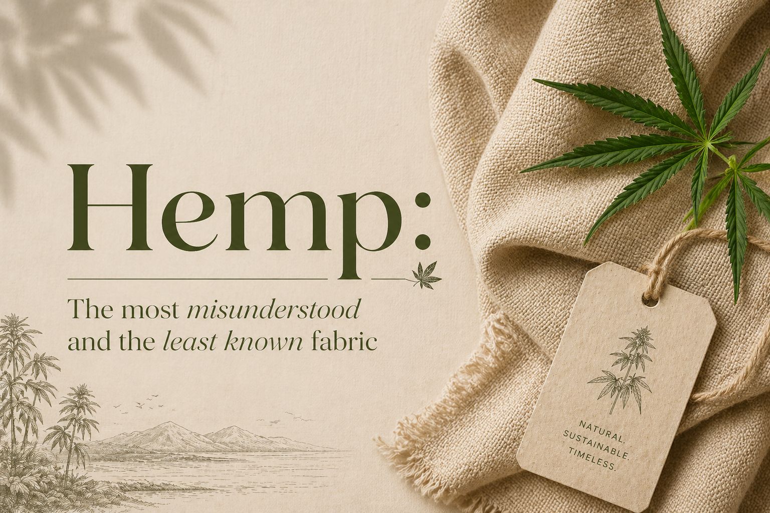 Hemp: The most misunderstood and the least known fabric