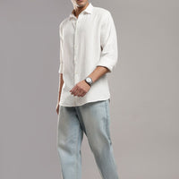 Salt White Gauze Shirt
