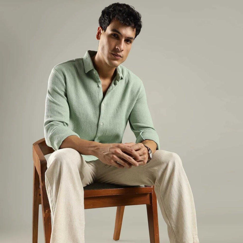 Meadow Waffle Shirt