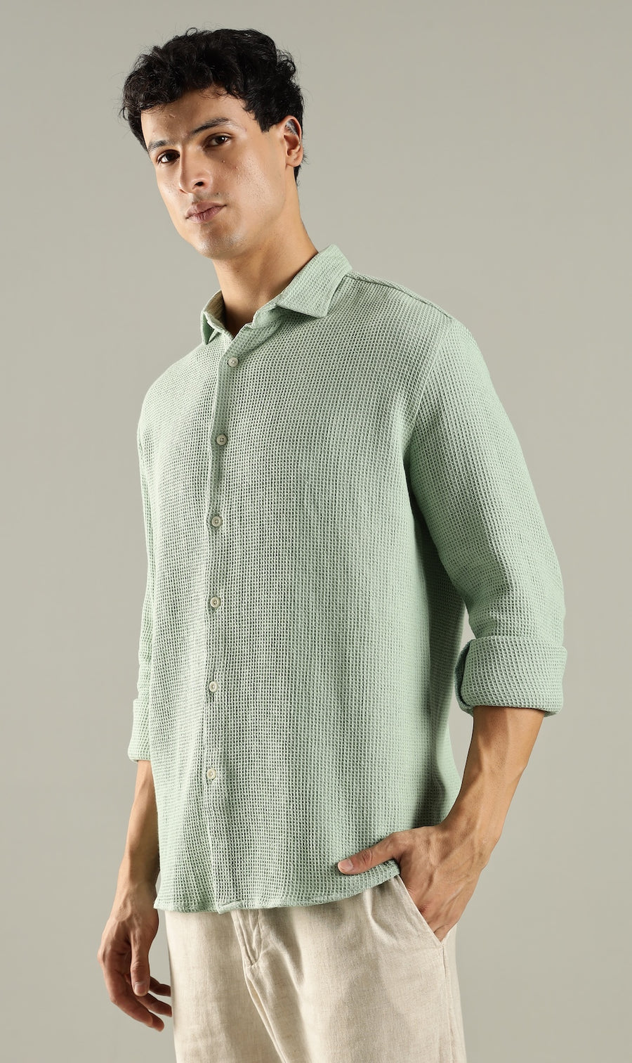 Meadow Waffle Shirt