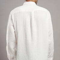 Salt White Gauze Shirt