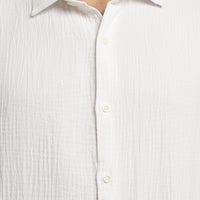 Salt White Gauze Shirt