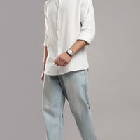 Salt White Gauze Shirt