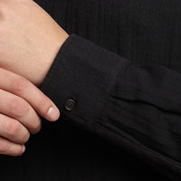 Coal Black Gauze Shirt