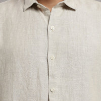 Oatmeal Linen Shirt