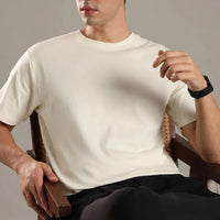 Chalk White Organic Cotton Tee