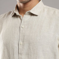 Oatmeal Linen Shirt