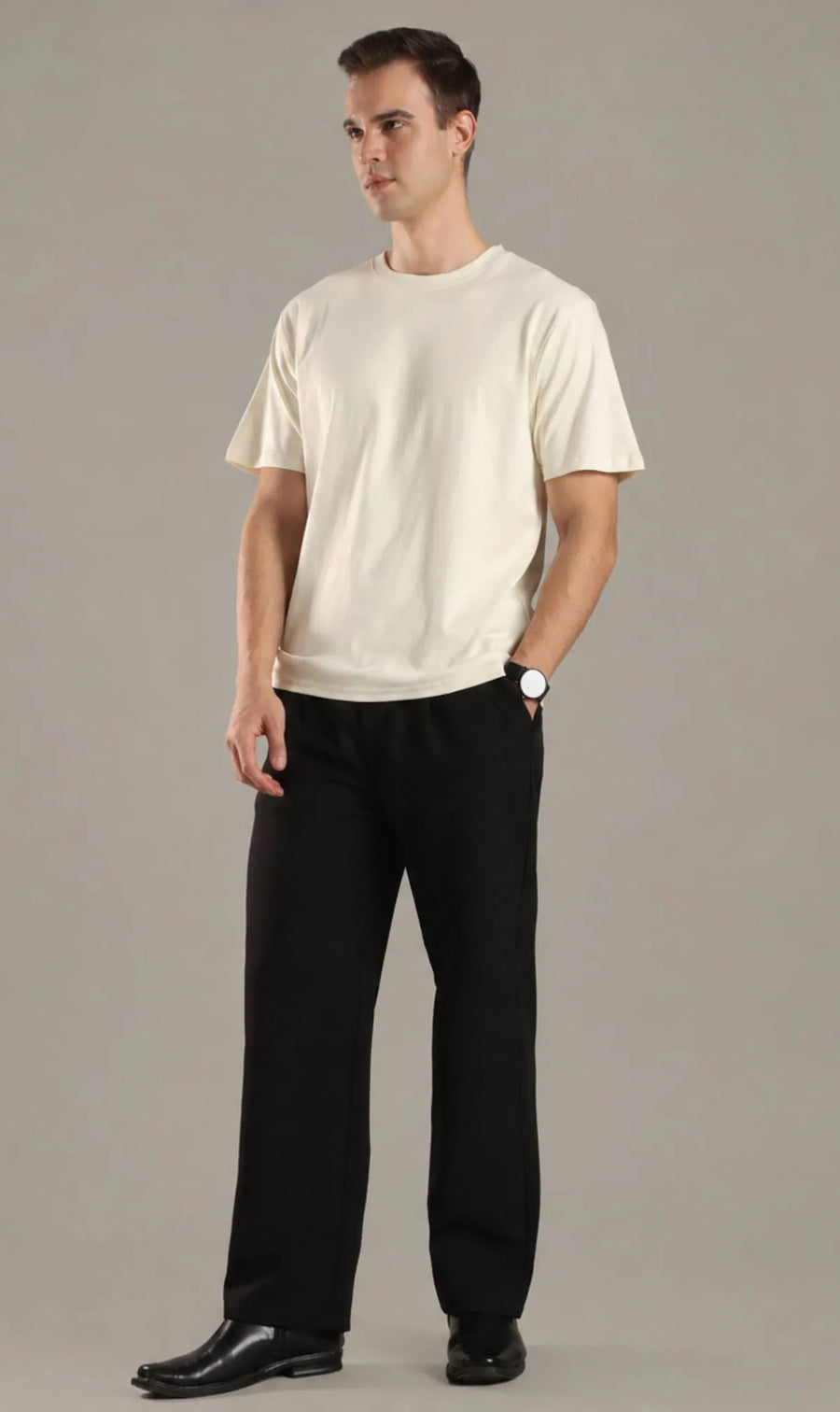 Chalk White Organic Cotton Tee