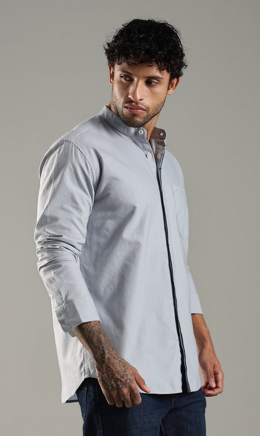 Tide Mandarin Shirt