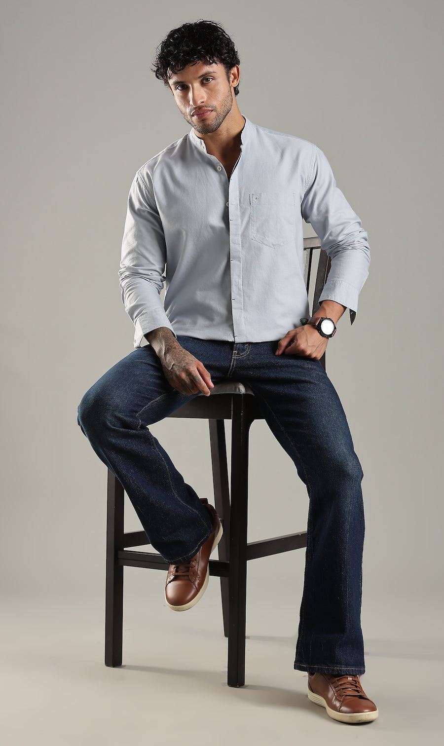 Tide Mandarin Shirt