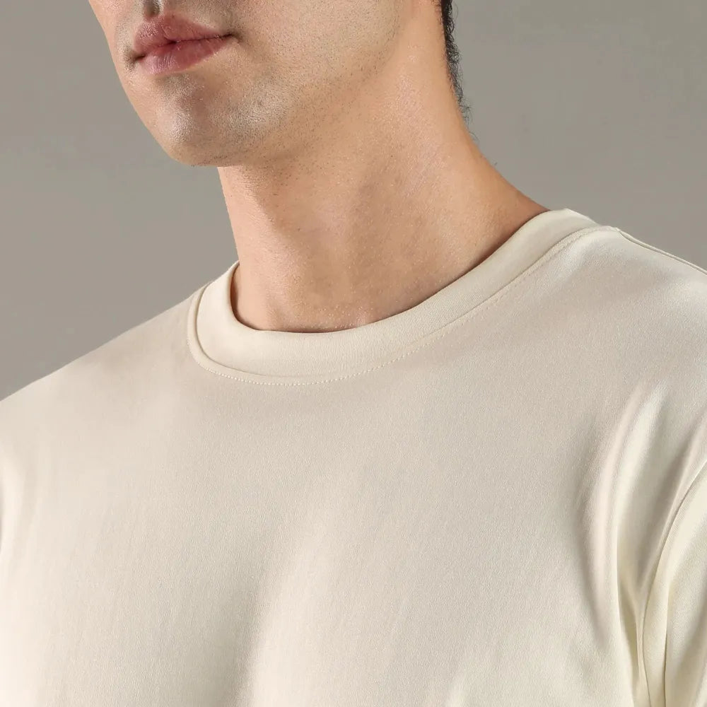 Chalk White Organic Cotton Tee