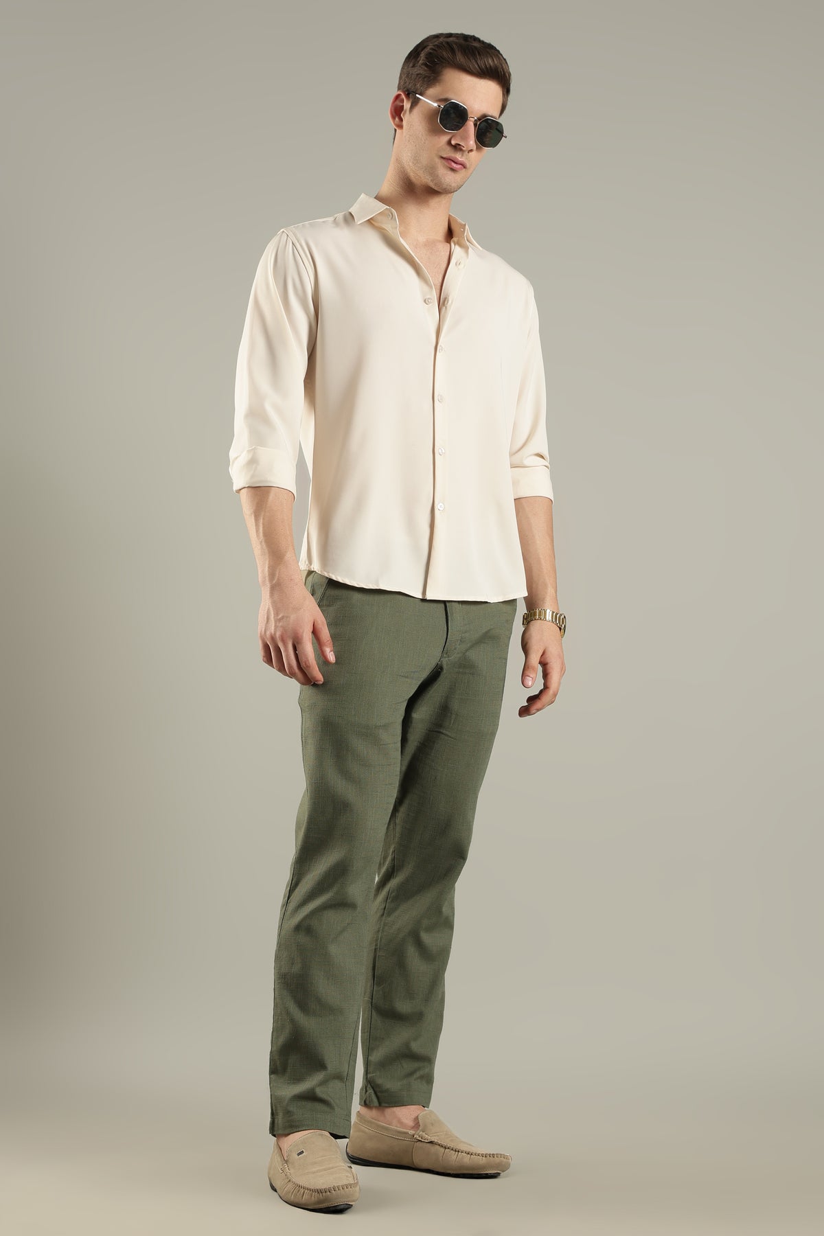 Pine Linen Trousers