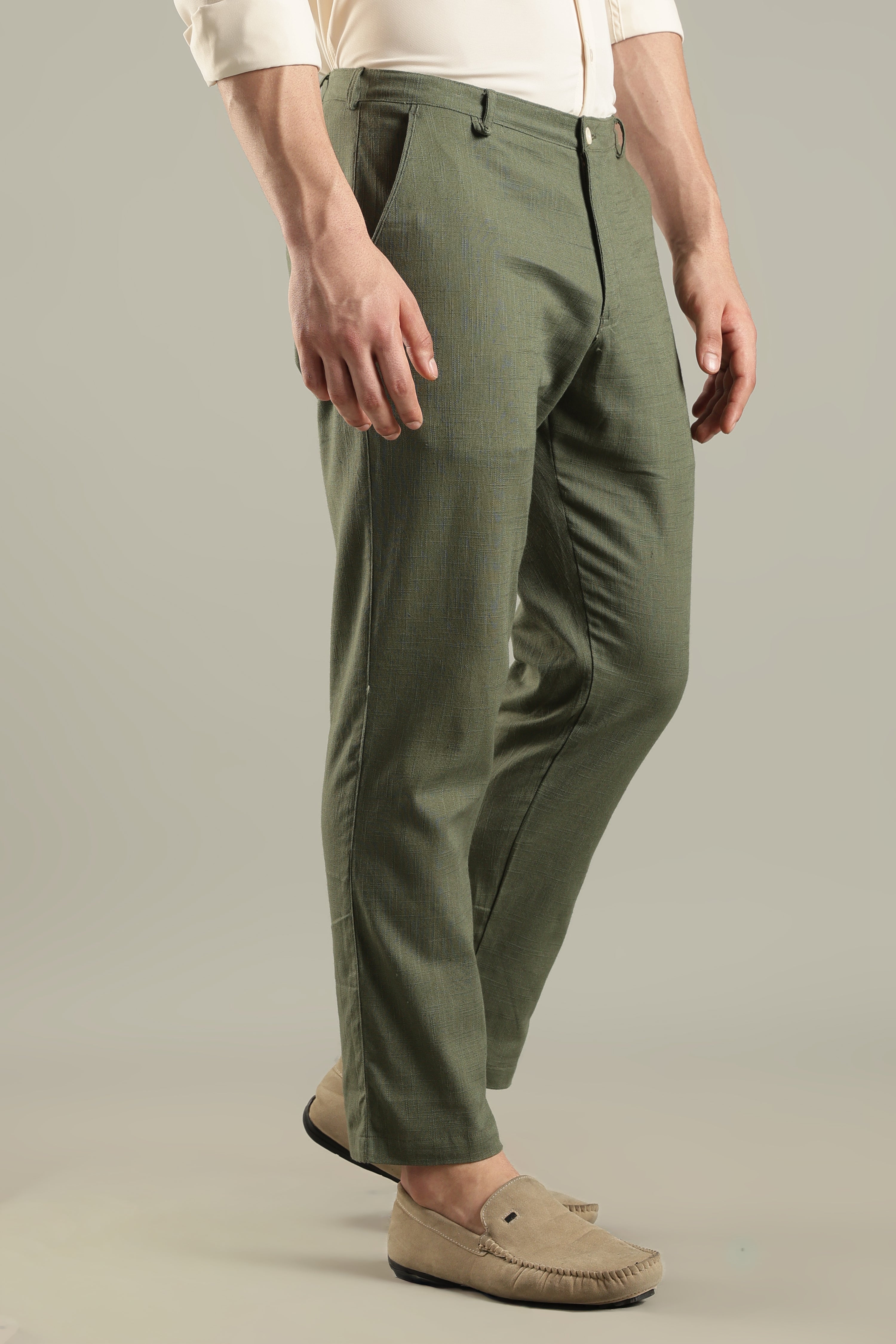 Pine Linen Trousers