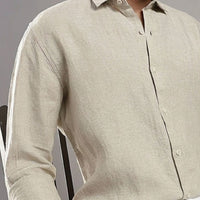 Oatmeal Linen Shirt