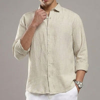 Oatmeal Linen Shirt