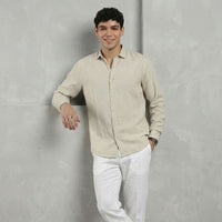 Oatmeal Linen Shirt