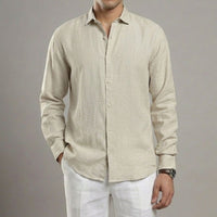 Oatmeal Linen Shirt