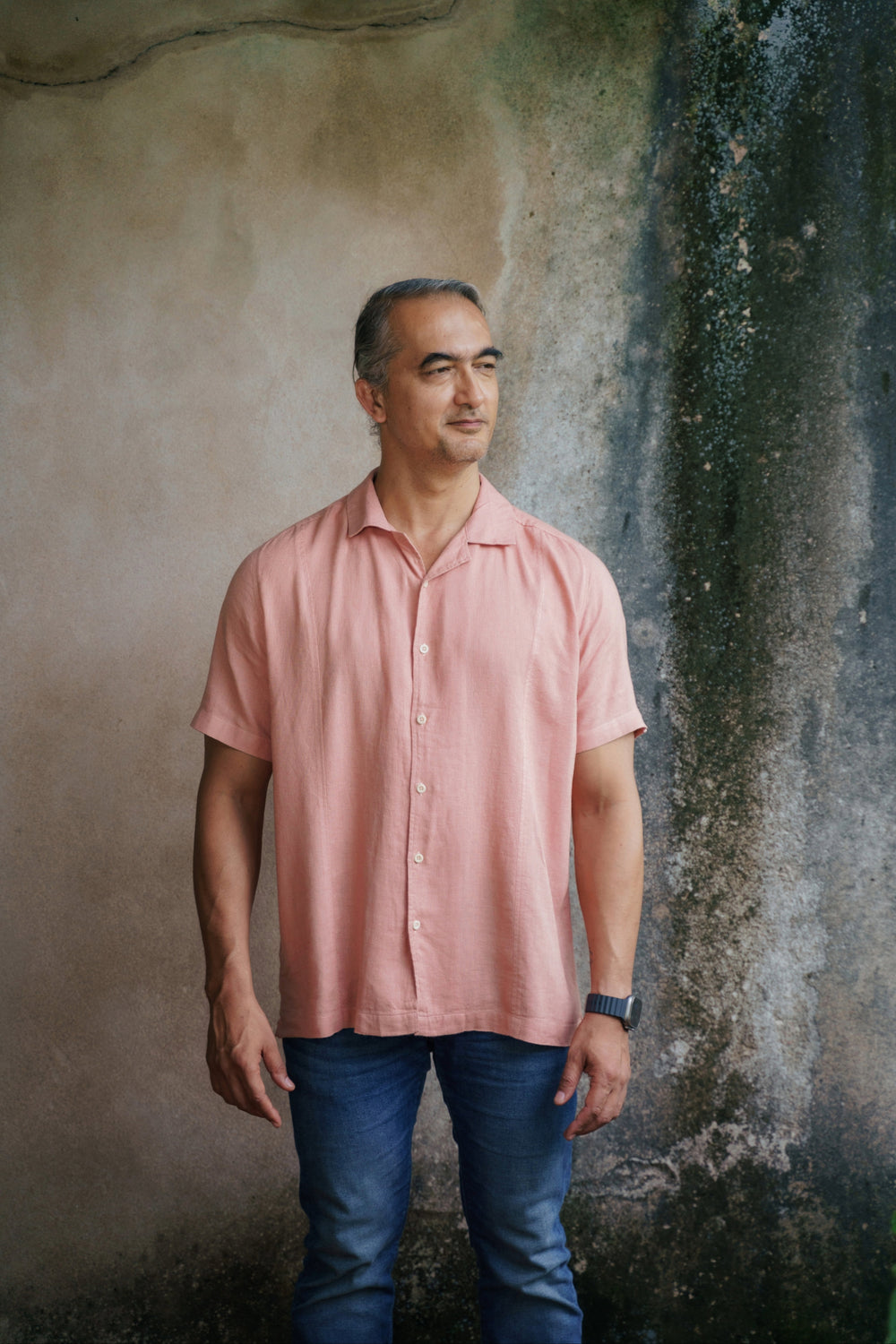 Rose Dust Linen Shirt