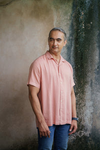 Rose Dust Linen Shirt