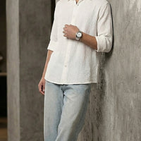 Salt White Gauze Shirt