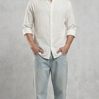 Salt White Gauze Shirt