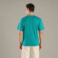 Lagoon Teal Organic Cotton Tee