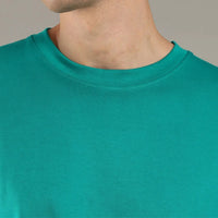 Lagoon Teal Organic Cotton Tee