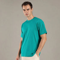 Lagoon Teal Organic Cotton Tee