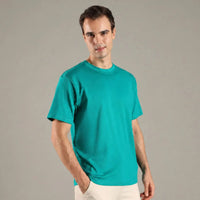 Lagoon Teal Organic Cotton Tee
