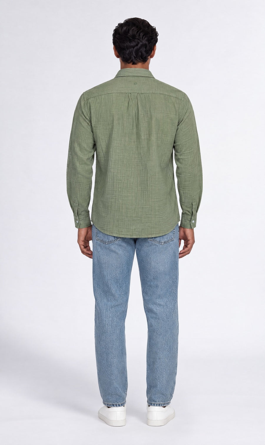 Basil Gauze Shirt