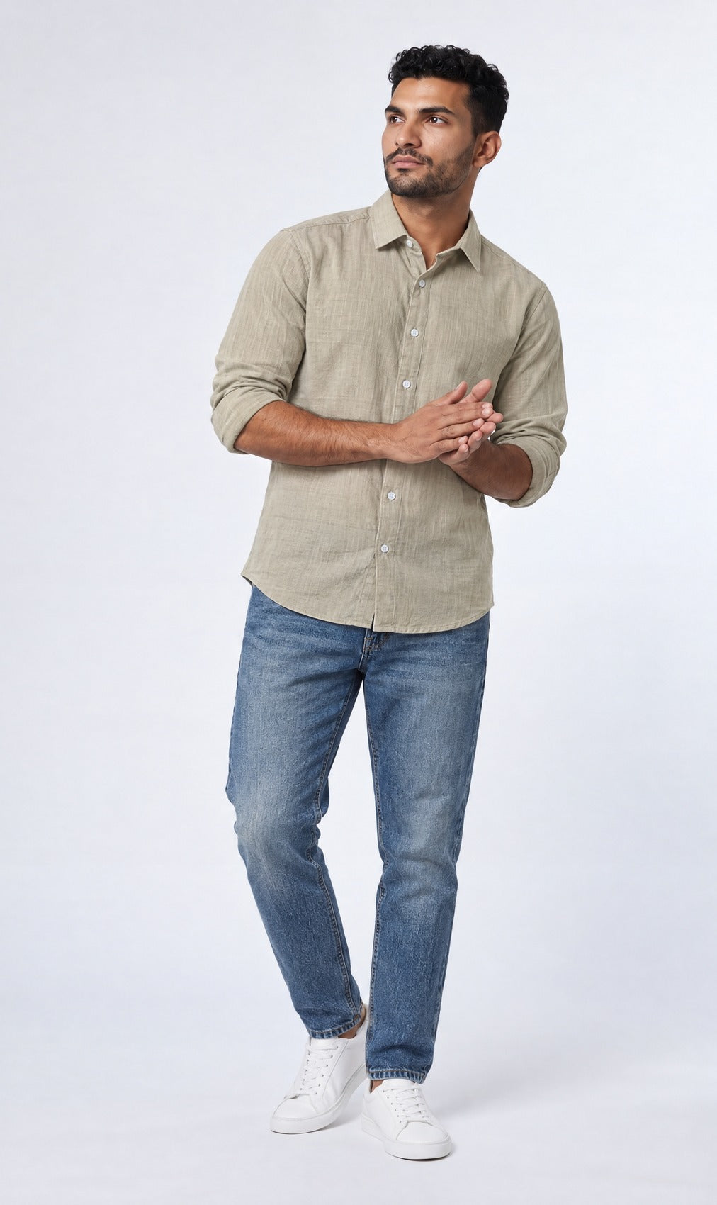 Camel Gauze Shirt