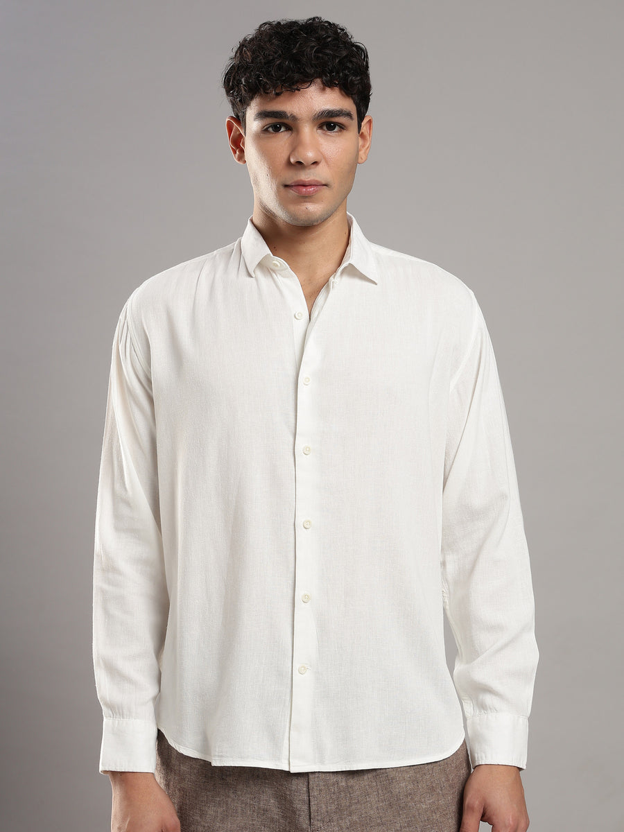 Cora Linen Shirt – front view