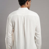 Cora Linen Shirt – back view