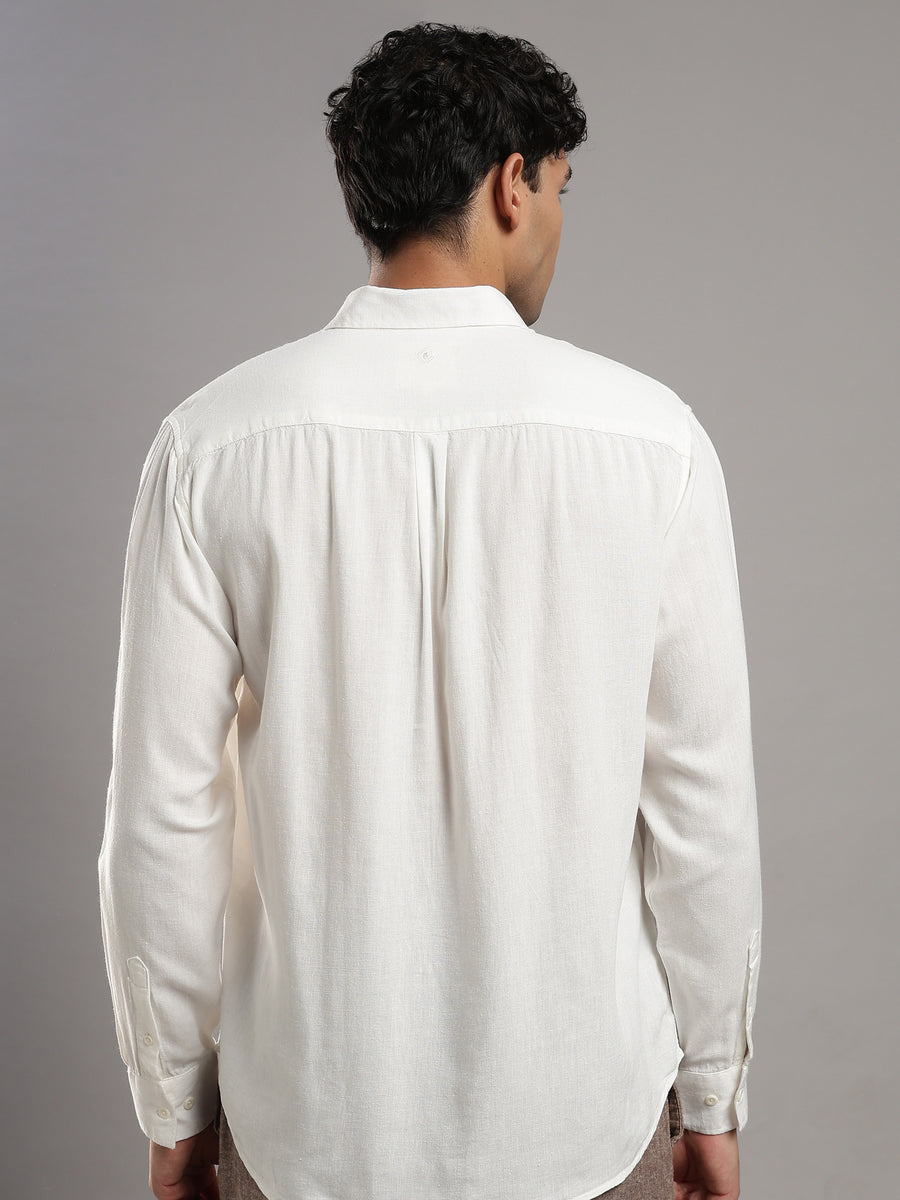 Cora Linen Shirt – back view