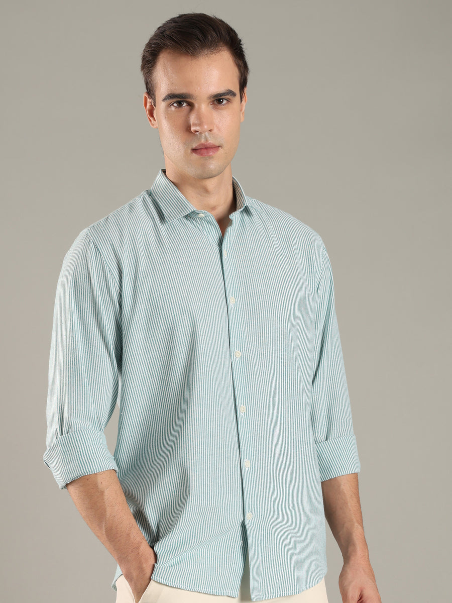 Mint Stripes Shirt