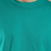 Lagoon Teal Organic Cotton Tee