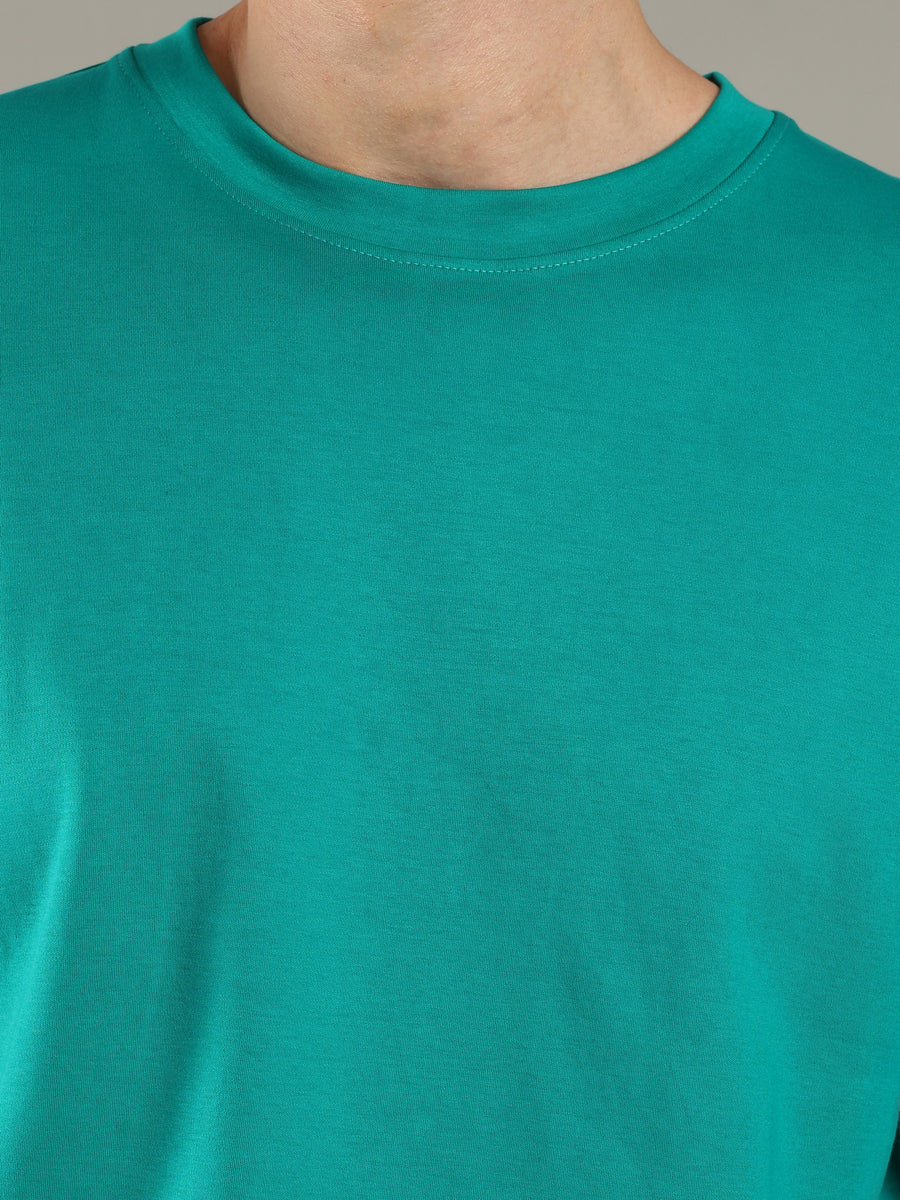 Lagoon Teal Organic Cotton Tee