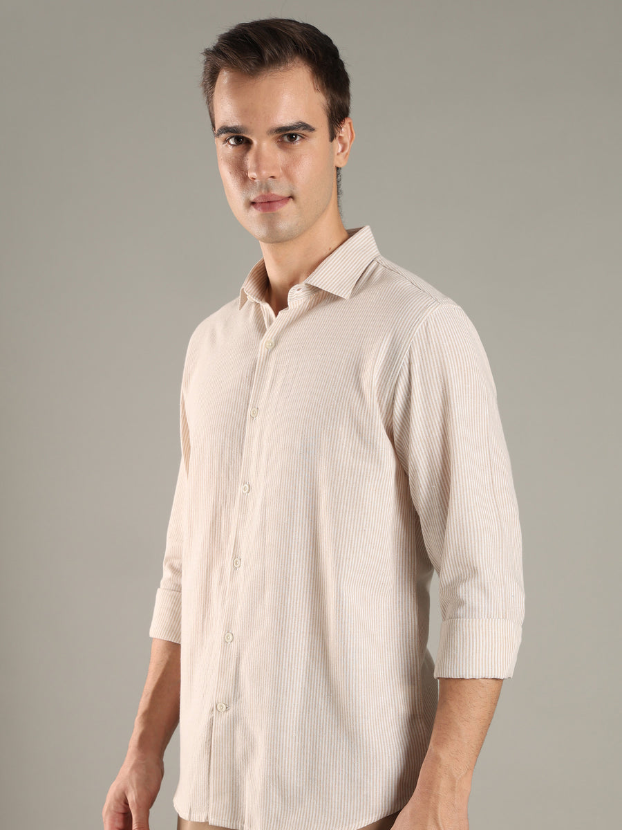 Wheat Stripes Shirt