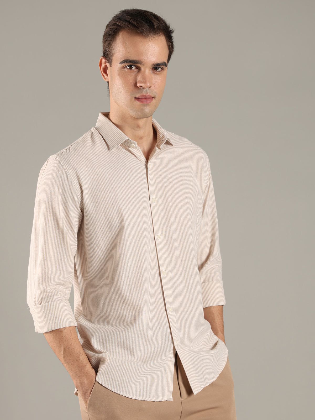 Wheat Stripes Shirt