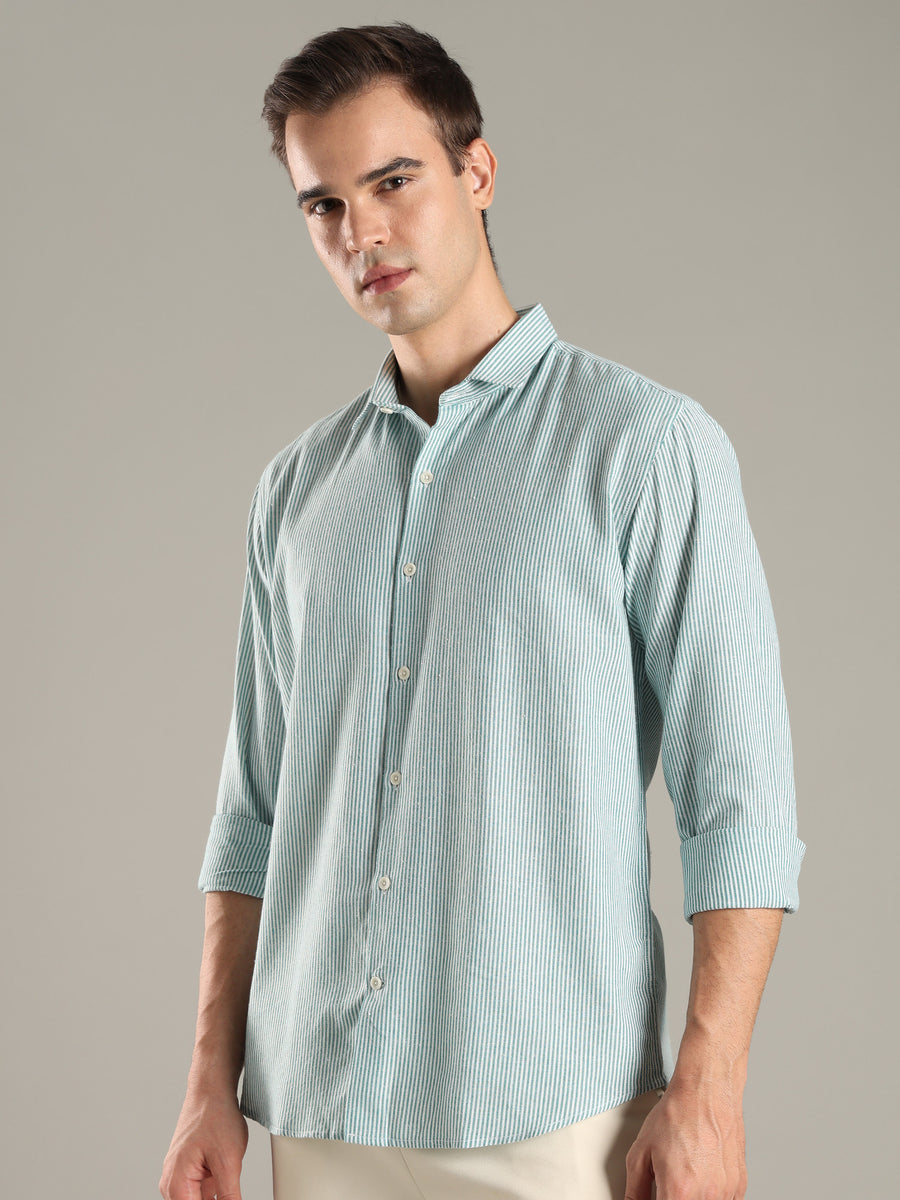 Mint Stripes Shirt