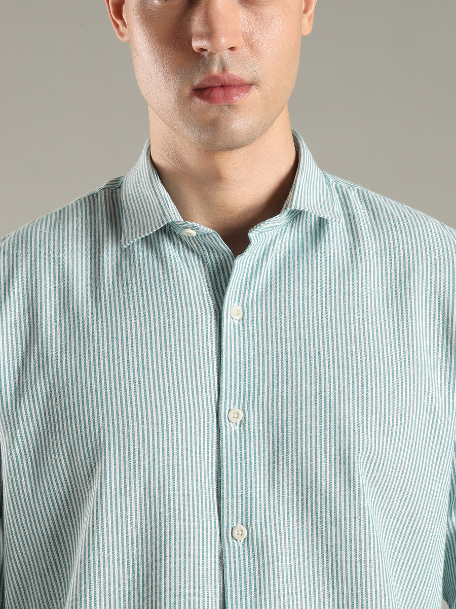 Mint Stripes Shirt