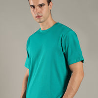 Lagoon Teal Organic Cotton Tee