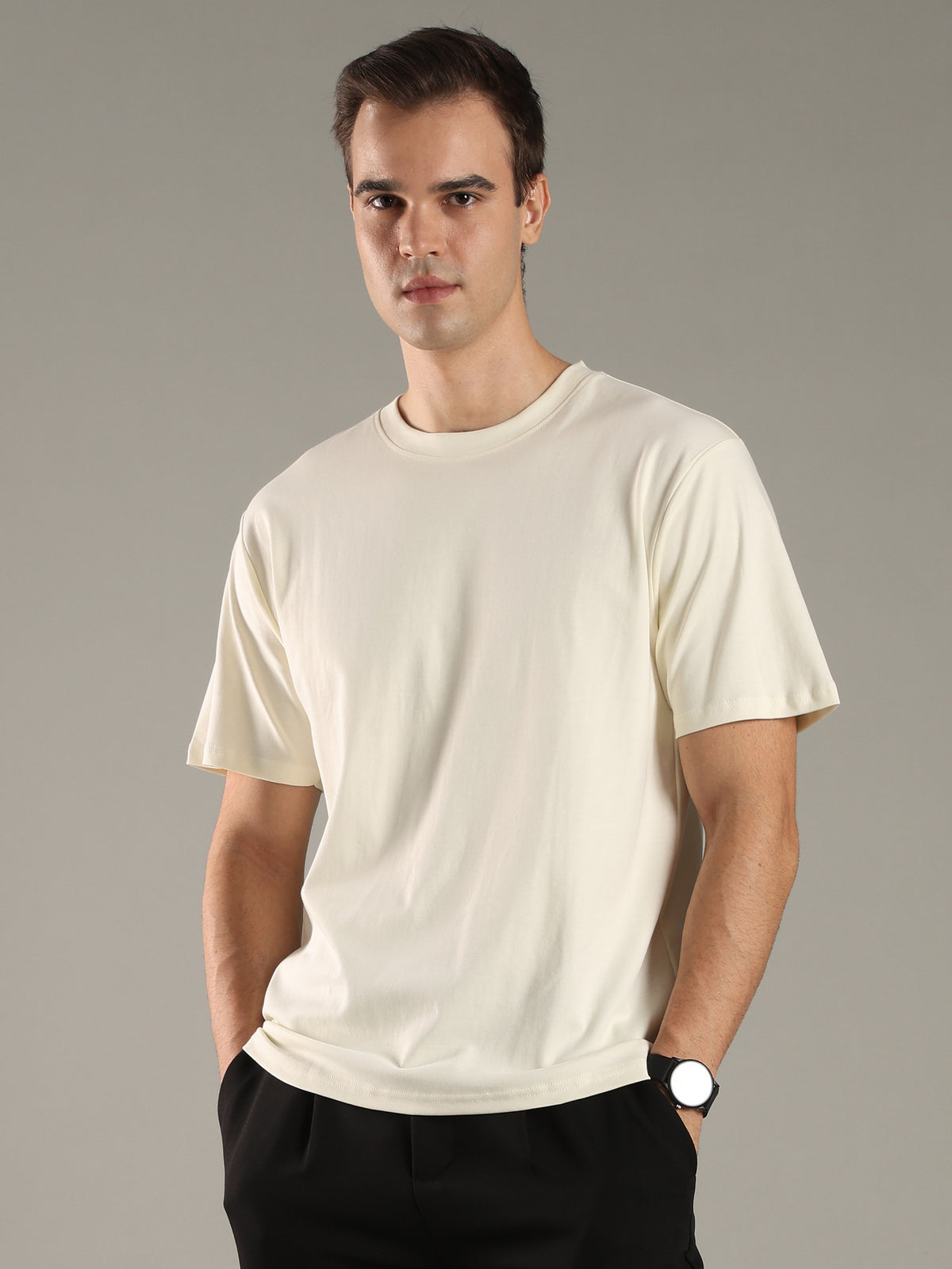 Chalk White Organic Cotton Tee