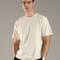 Chalk White Organic Cotton Tee
