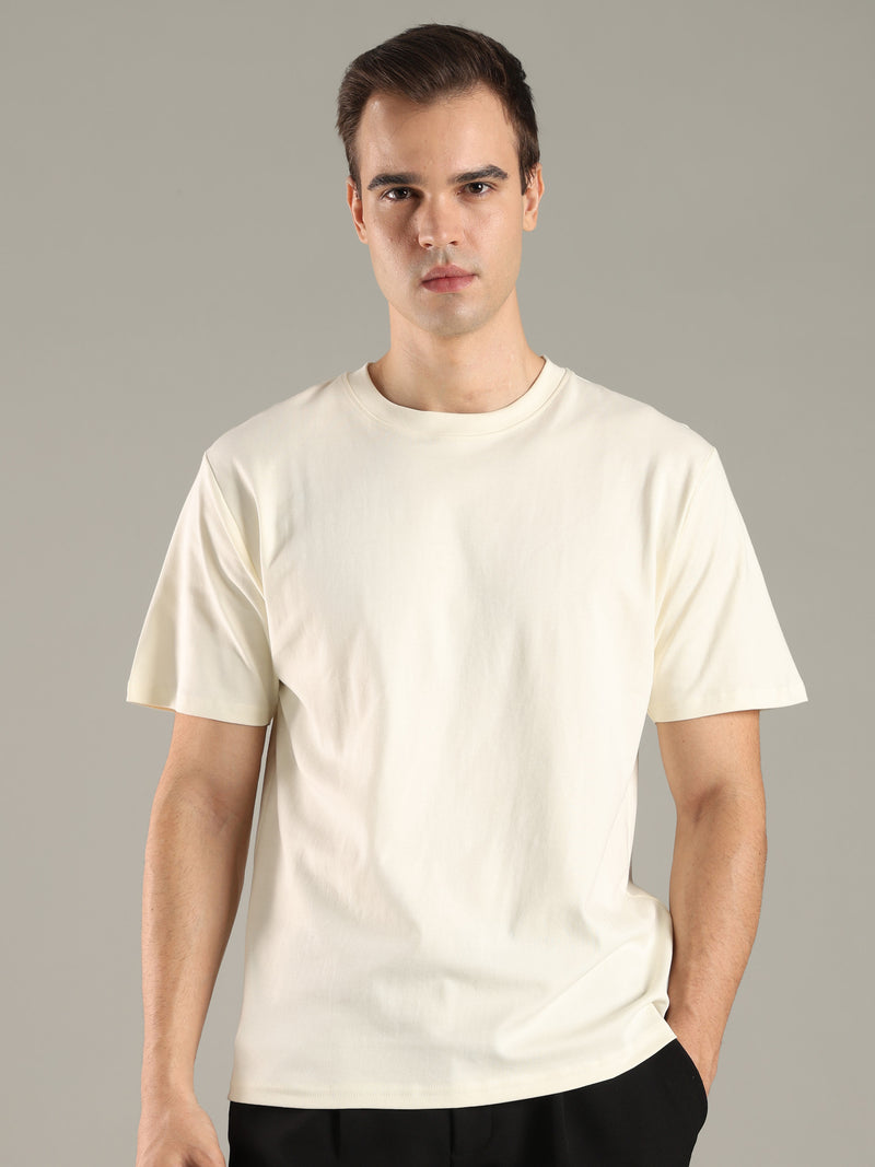 Chalk White Organic Cotton Tee