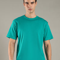 Lagoon Teal Organic Cotton Tee