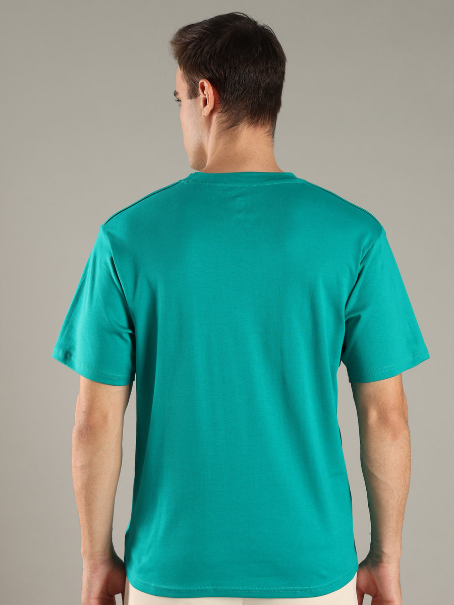 Lagoon Teal Organic Cotton Tee