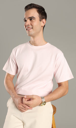 Petal Pink Organic Cotton Tee